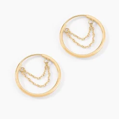 Créoles Bryson Or Jaune