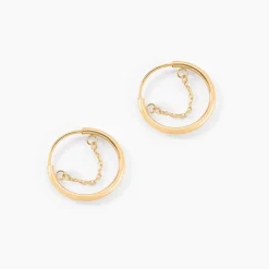 Créoles Byron Or Jaune