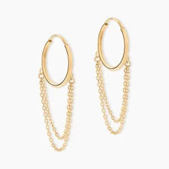 Créoles Calogero Or Jaune