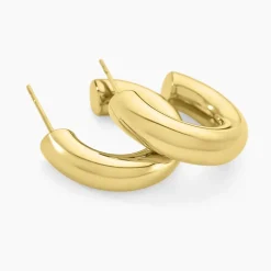 Créoles Cassis Acier Jaune