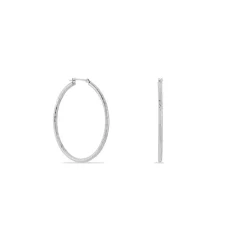 Créoles Cayla Or Blanc