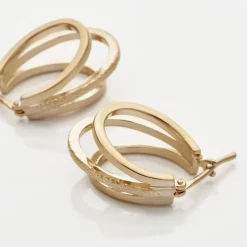 Créoles Clarette Plaqué Or Jaune