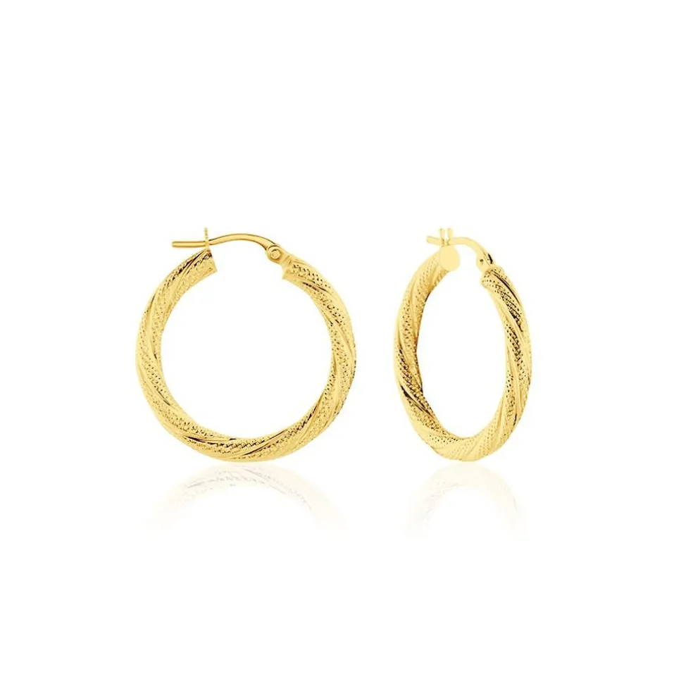 Créoles Clematis Or Jaune