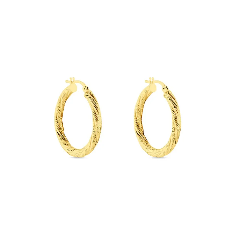 Créoles Clematis Or Jaune