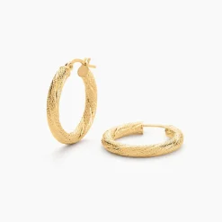 Créoles Clematis Or Jaune