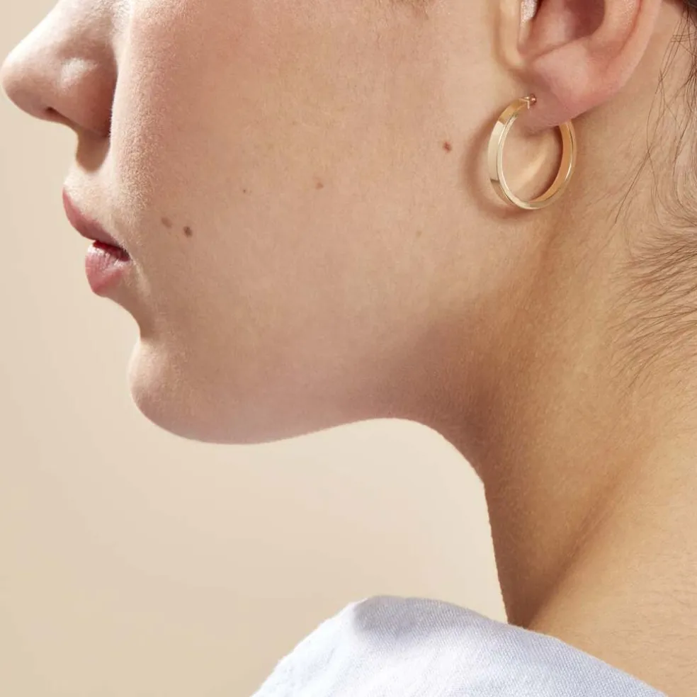 Créoles Cody Or Jaune