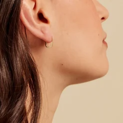 Créoles Coleman Or Jaune