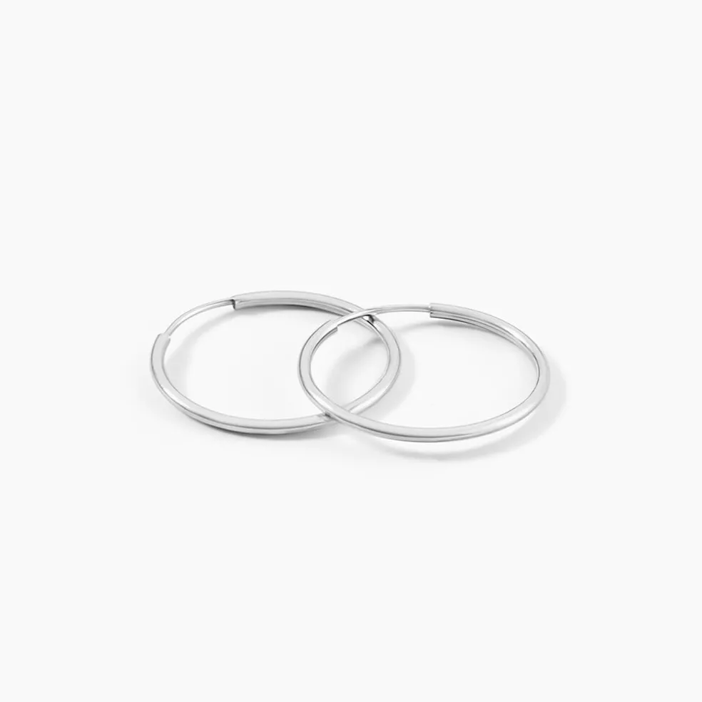 Créoles Dominae Flexible Or Blanc