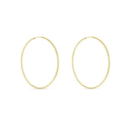 Créoles Dominae Flexible Or Jaune