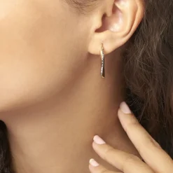 Créoles Doralynne Or Bicolore