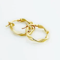 Créoles Falbala Or Jaune