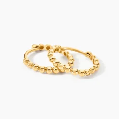 Créoles Flick Or Jaune