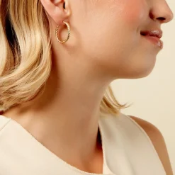 Créoles Gavrel Or Jaune