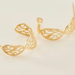 Créoles Golden Acanty Or Jaune