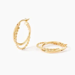 Créoles Hamish Or Jaune