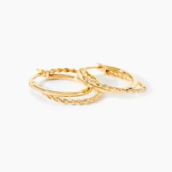 Créoles Hamish Or Jaune