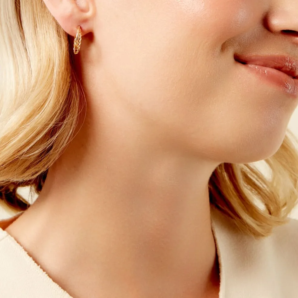 Créoles Hamish Or Jaune