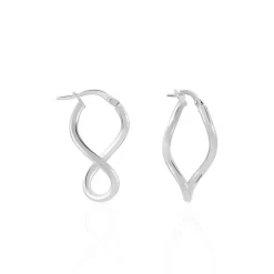 Créoles Hellen Or Blanc