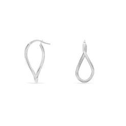 Créoles Hellen Or Blanc