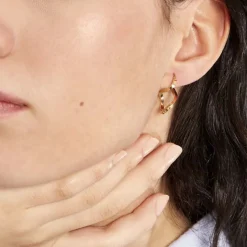 Créoles Helmine Or Jaune