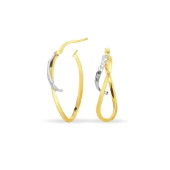 Créoles Hepsie Or Bicolore