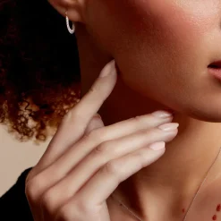 Créoles Howayda Or Jaune Cristal