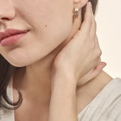 Créoles Iba Or Tricolore