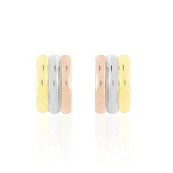 Créoles Igora Or Tricolore