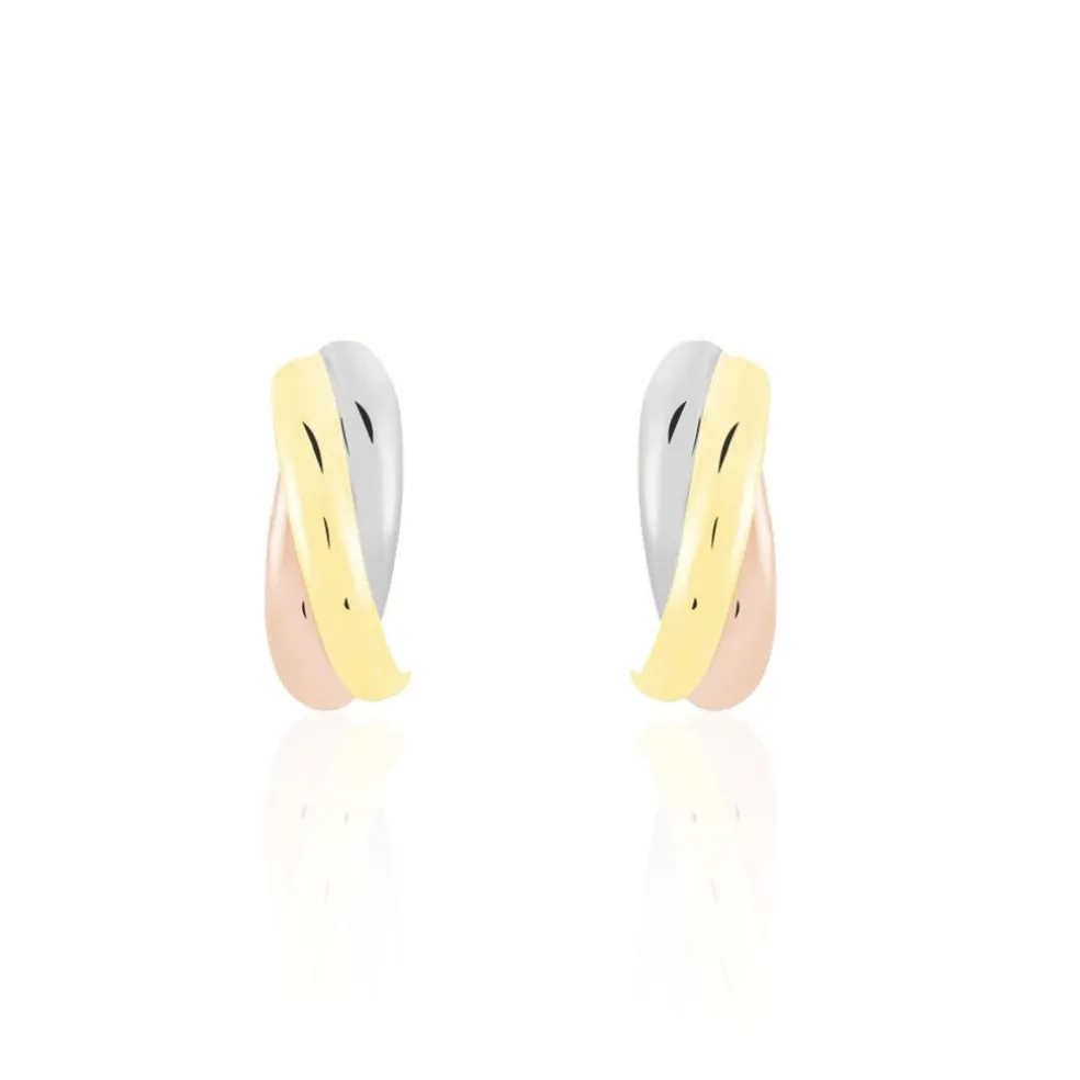 Créoles Igora Or Tricolore