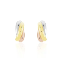 Créoles Igora Or Tricolore