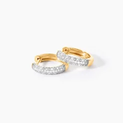 Créoles Jekaterina Or Jaune Diamant