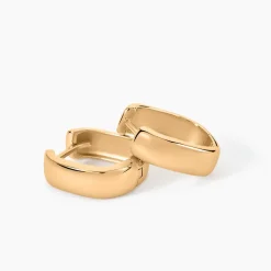 Créoles Juno Plaqué Or Jaune