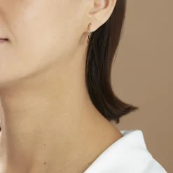 Créoles Keara Plaqué Or Jaune