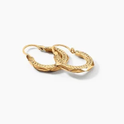 Créoles Keelan Or Jaune