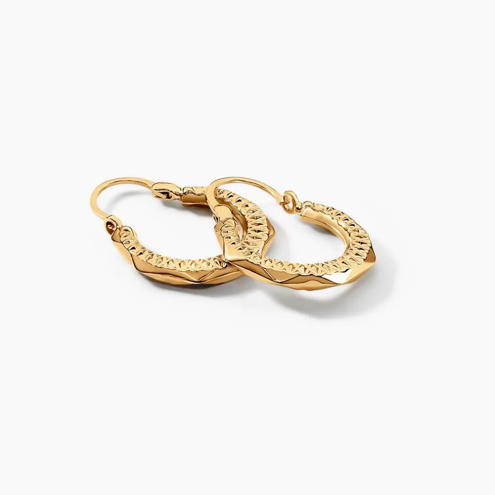 Créoles Keelan Or Jaune