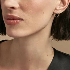 Créoles Kip Or Jaune Oxyde De Zirconium