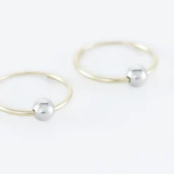 Créoles Kirsa Or Bicolore