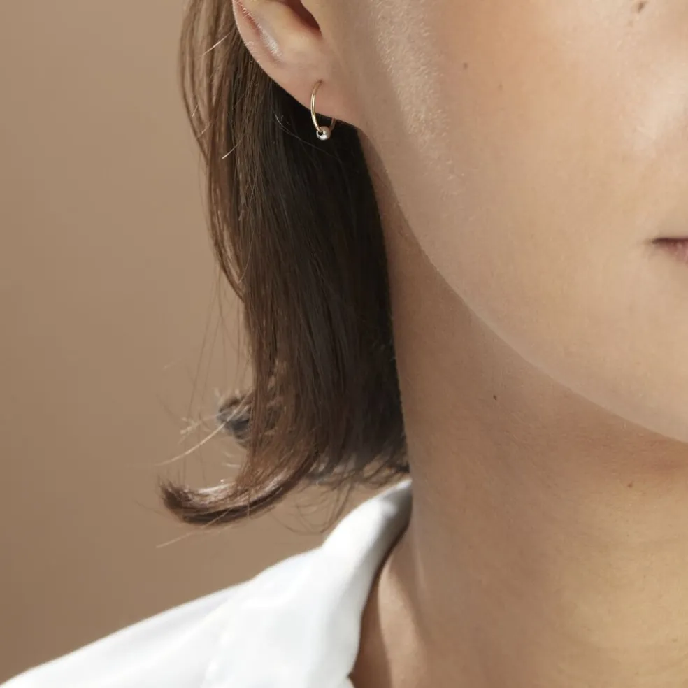 Créoles Kirsa Or Bicolore