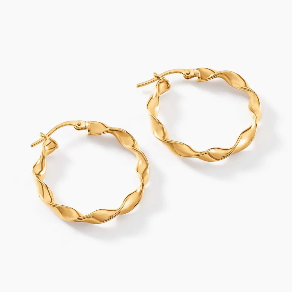 Créoles Lexus Or Jaune