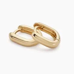 Créoles Liah Plaque Or Jaune