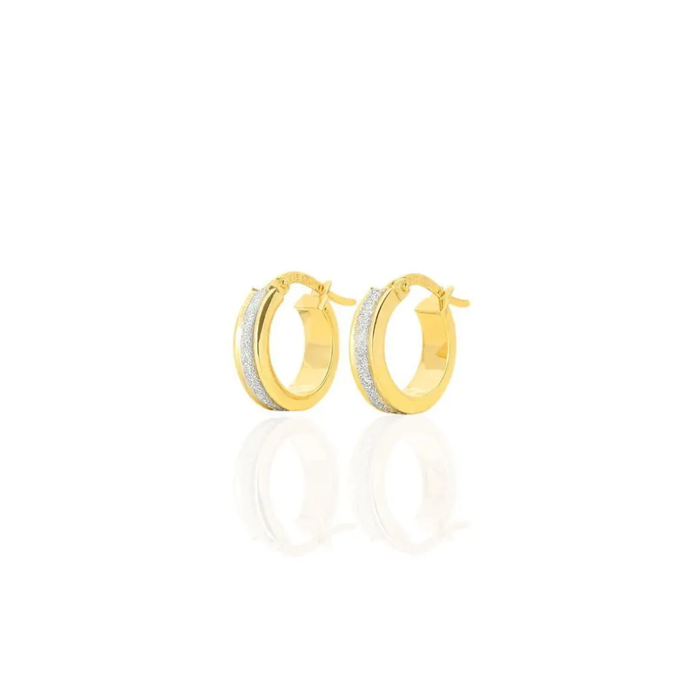 Créoles Lolicia Or Bicolore