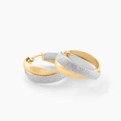 Créoles Lolly Or Bicolore