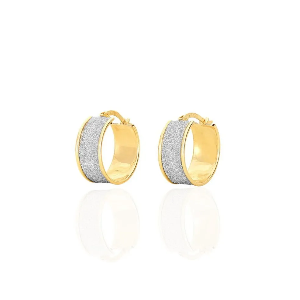 Créoles Lolly Or Bicolore