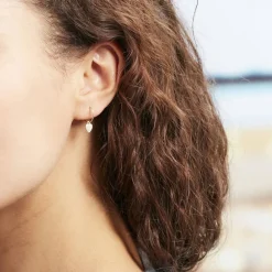 Créoles Lulu Or Jaune Oxyde