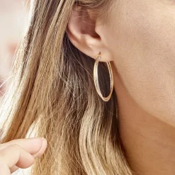 Créoles Maelia Or Bicolore