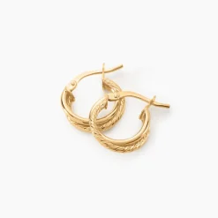 Créoles Maelia Or Jaune