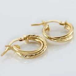 Créoles Maelia Or Jaune