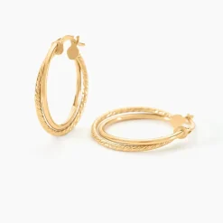 Créoles Maelia Or Jaune