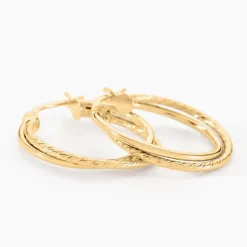 Créoles Maelia Or Jaune