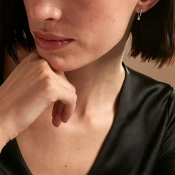 Créoles Massimo Or Jaune Oxyde De Zirconium